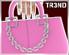 &aacute;&micro;� Pink Blush Purse