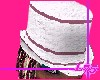 White Straw Bridal Hat