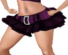 Purple Morado Mini Skirt