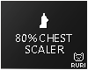 ▶80% Chest Scaler