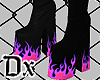 Dx. Boot Purple Flames F