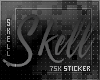 Skell Support Sticker 5