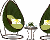 avocado chairs