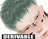 髪 hair no glases