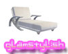 *glam* White Chaise Long