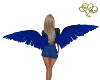 Blue Angel Wings