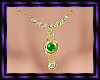 Emerald treasures neckla