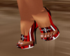Stone island red heels