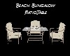 Beach Bungalow:Patio Tbl