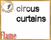 circus curtains