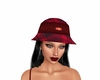 Veronica Red Bucket Hat