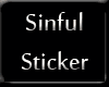 [KLL] SINFUL Sticker