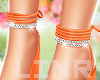 Orange Sandals