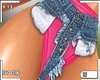 ♡ Shorts Thong Pink