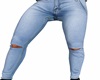 LIGHT BLUE JEANS FITTED