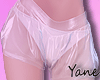 *Y*White ClearShorts RL