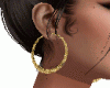 Animated Gold Earrings