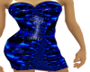 Blue Diamond PVC Dress