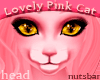 (n) pink cat head