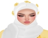 G♥ White hijab