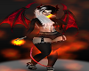 Sexy Fire Flames Demon