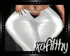 |xo| White Leather Tight