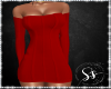 {SS} Cory Knit Red Dress