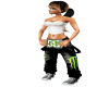female monster pants