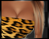 leopard top | brown