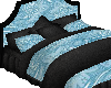 [ms] Blue Paisley Bed