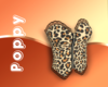 Leopard skin corset