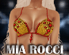 Red and Gold Bikini