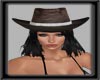 Cowgirl hat/Black hair 2