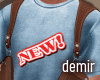 [D] New blue shirt