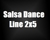 Salsa Dance Line 2x5