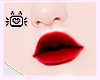☽.Lips Paint. RED