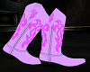Lavender Boots