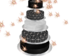Ani Blk/Wt Birthday Cake