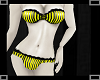 Yellow Striped BikiniPVC