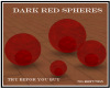 Dark Red Spheres