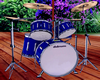 Blue D Drum