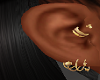 Add piercings- gold