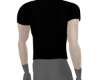 fitted black tee