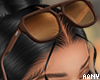 Brown Aviator Sunglasses