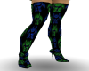 Toxic Thigh High Boots