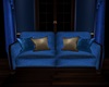 Royal Blue Sofa 2