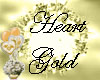 Golden Heart Decoration