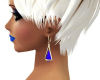 Blue Gold Earring