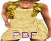 PBF*Tan Jacket Dress