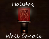 Holiday Wall Candle
